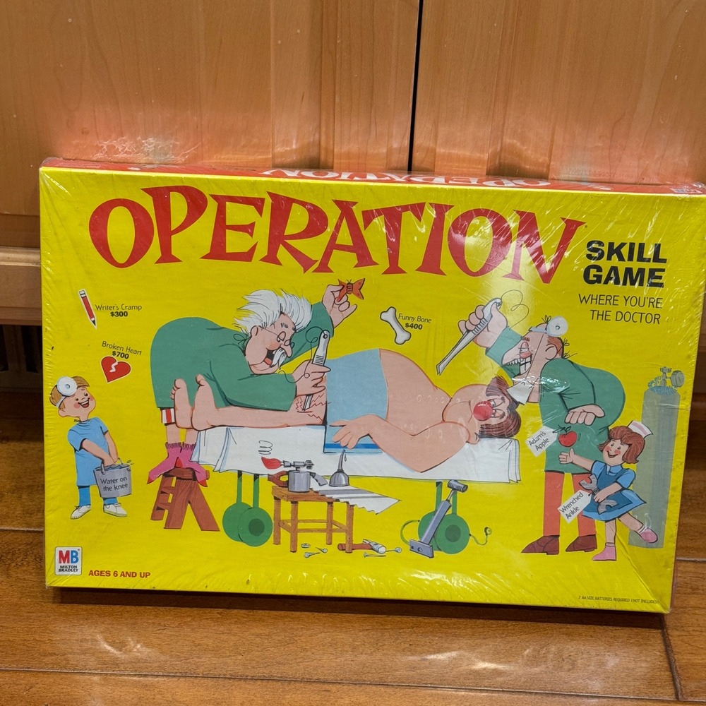 Operation Skill Game, MB Hasbro, 1999, New, Sealed